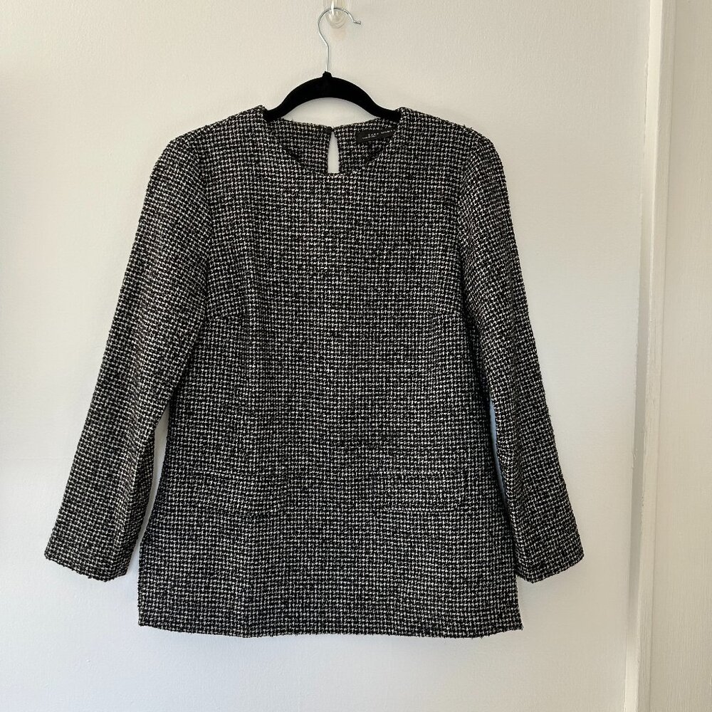 Zara Tweed Top